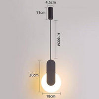 Suspension LED Alu Circulaire
