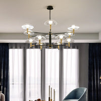 Lustre Hailey Médusa en Verre
