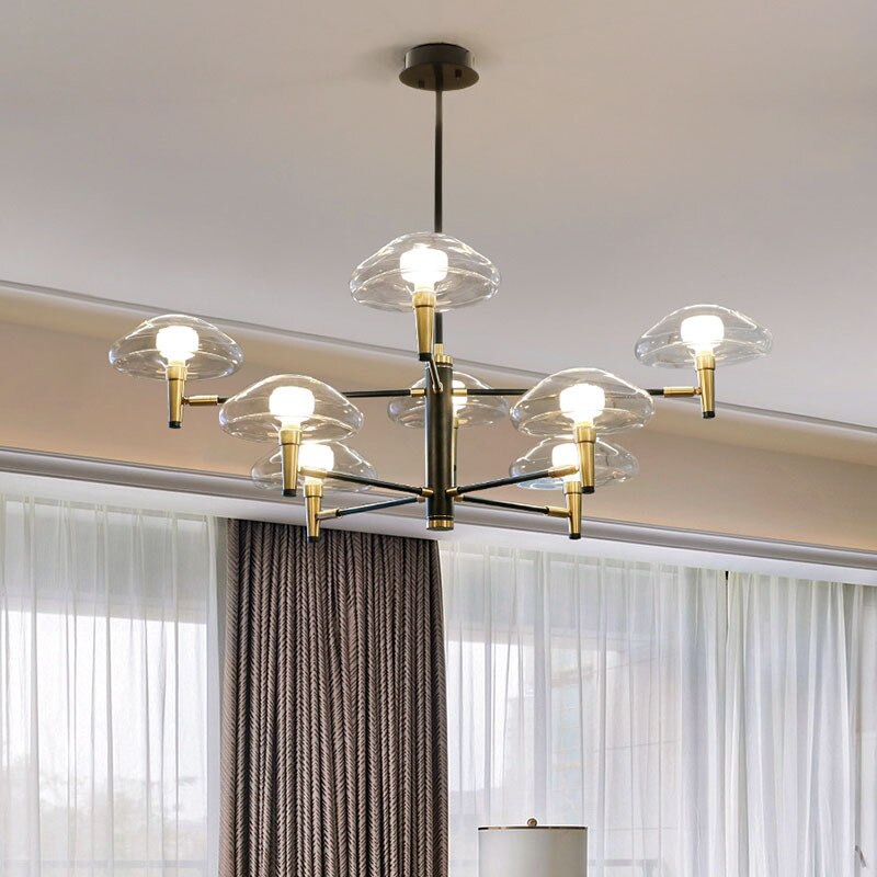 Lustre Hailey Médusa en Verre