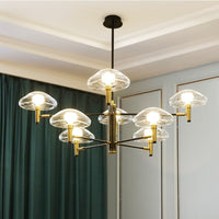 Lustre Hailey Médusa en Verre