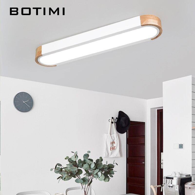 Plafonnier Loft : LED en bois aux formures arrondies