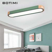 Plafonnier Loft : LED en bois aux formures arrondies