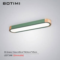 Plafonnier Loft : LED en bois aux formures arrondies