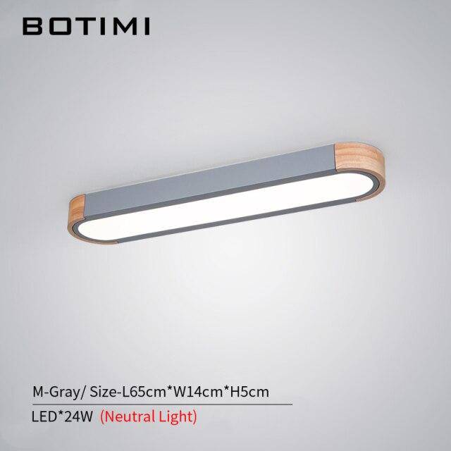 Plafonnier Loft : LED en bois aux formures arrondies