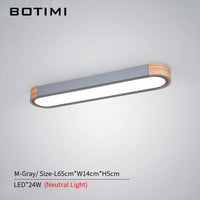 Plafonnier Loft : LED en bois aux formures arrondies