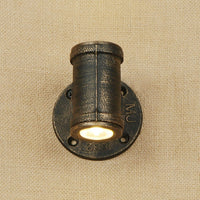 Applique murale rétro LED Tino Metal Pipe Style