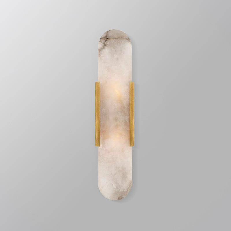Applique murale en marbre arrondi style Shining LED