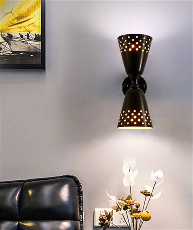 Applique Murale Double Cloche élégante