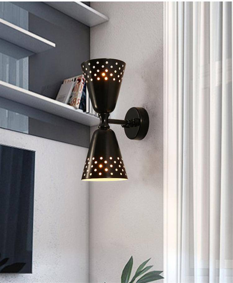 Applique Murale Double Cloche élégante