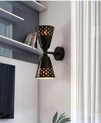 Applique Murale Double Cloche élégante