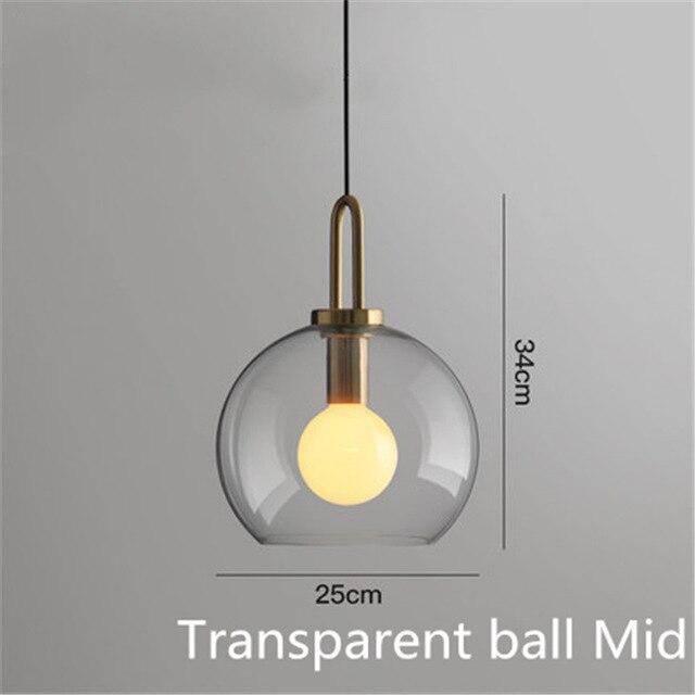 Suspension Loft en verre design