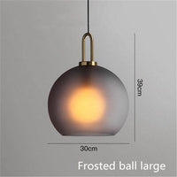 Suspension Loft en verre design