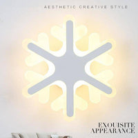 Applique murale LED Snowflake Glow