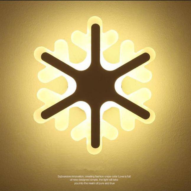 Applique murale LED Snowflake Glow