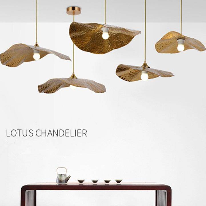 Suspension Lotus : Élégance Chinoise