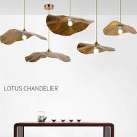 Suspension Lotus : Élégance Chinoise