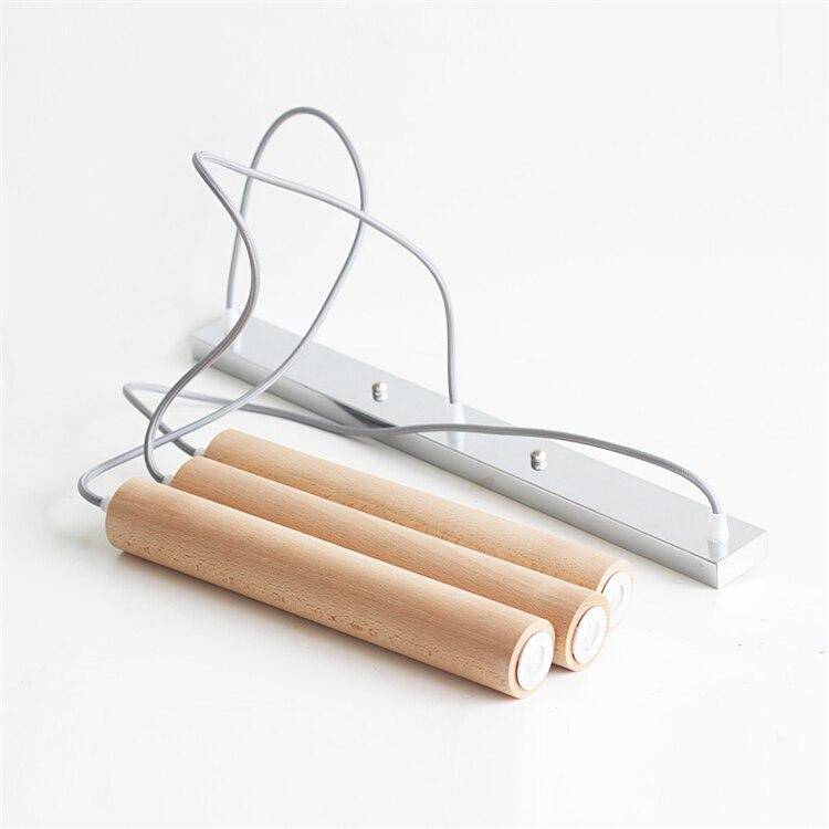 Suspension LED en bois design - Variété de teintes