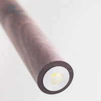 Suspension LED en bois design - Variété de teintes