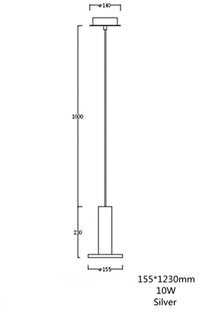 Originality - Suspension design tube & disque