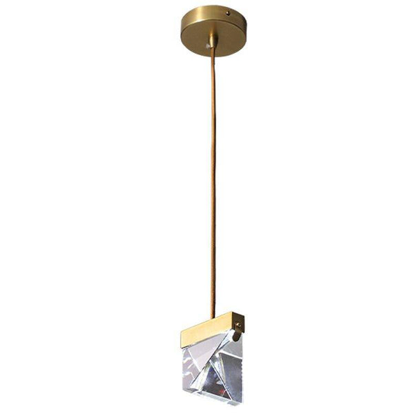 Suspension LED en verre cristal Full Luxe