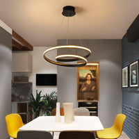 Lustre en spirale LED Mooskolin