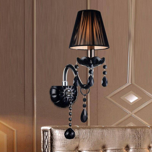 Applique murale rétro LED Mosko Cristal