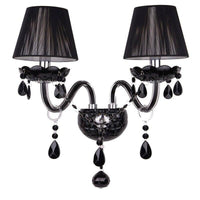 Applique murale rétro LED Mosko Cristal