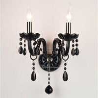 Applique murale rétro LED Mosko Cristal
