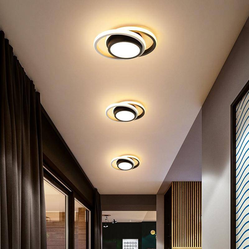 Plafonnier LED Rond en Métal - Collection Mosskolin