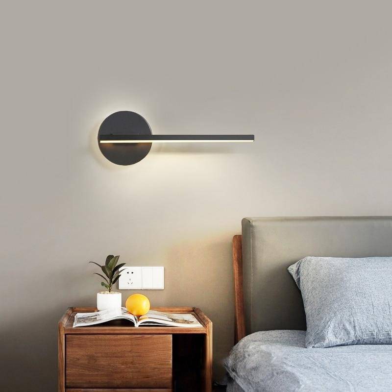 Applique murale LED Style Circulaire en Métal