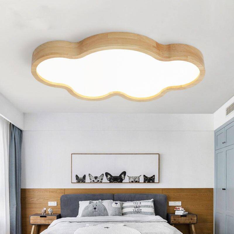 Plafonnier LED Nuage Boisé