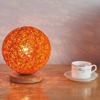 Lampe à poser LED Wicker Bamboo Glow