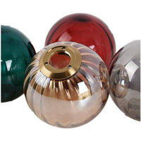 Suspension LED Boule en Verre Coloré - Marque Hang