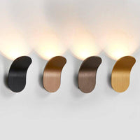 Applique murale LED Courbée en Métal - Style Wake