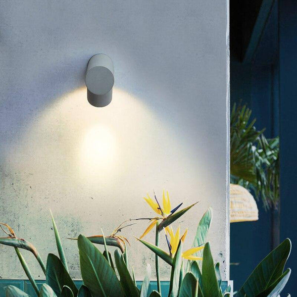 Applique murale LED design "Cylindra" pour l'extérieur