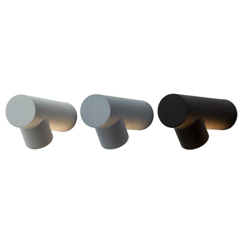 Applique murale LED design "Cylindra" pour l'extérieur