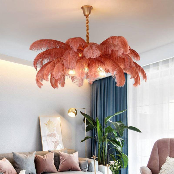 Suspension LED "Plumes Festives"
