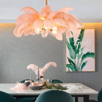 Suspension LED "Plumes Festives"