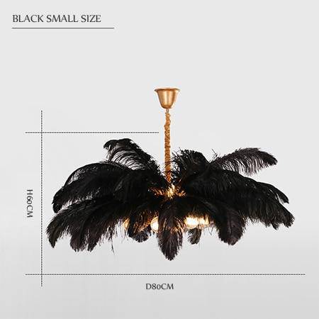 Suspension LED "Plumes Festives"
