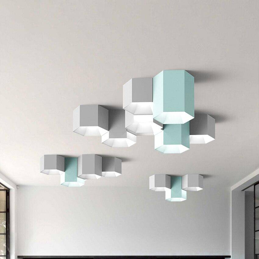 Plafonnier HexaColor Geometric