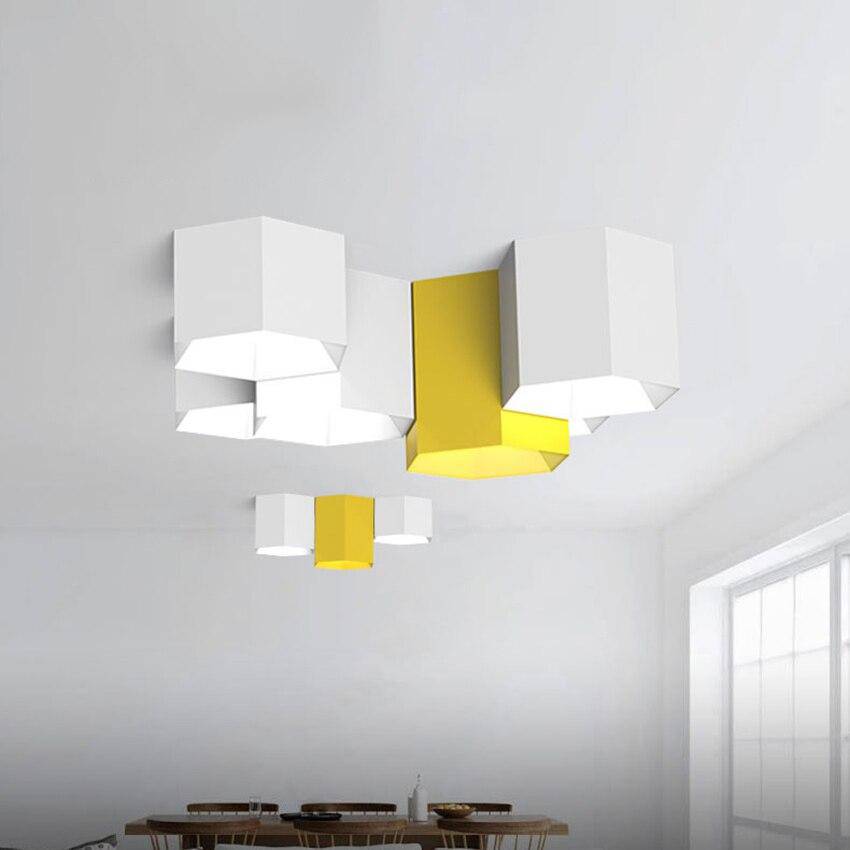 Plafonnier HexaColor Geometric