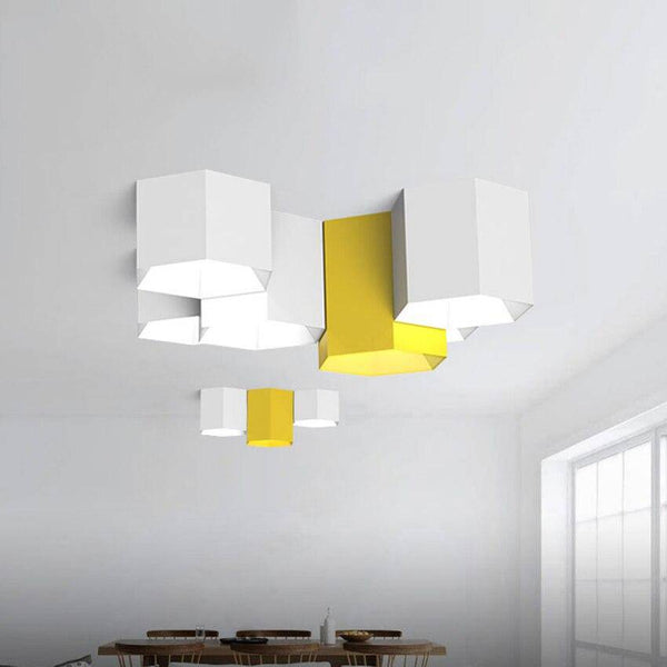 Plafonnier HexaColor Geometric