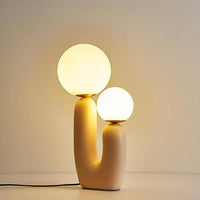Lampe de chevet LED design "Rose Éclatant"