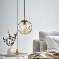 Suspension lumineuse en verre Head - Édition Design LED