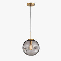 Suspension lumineuse en verre Head - Édition Design LED
