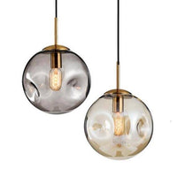 Suspension lumineuse en verre Head - Édition Design LED