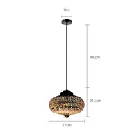 Suspension Kaili Multicolore 3D