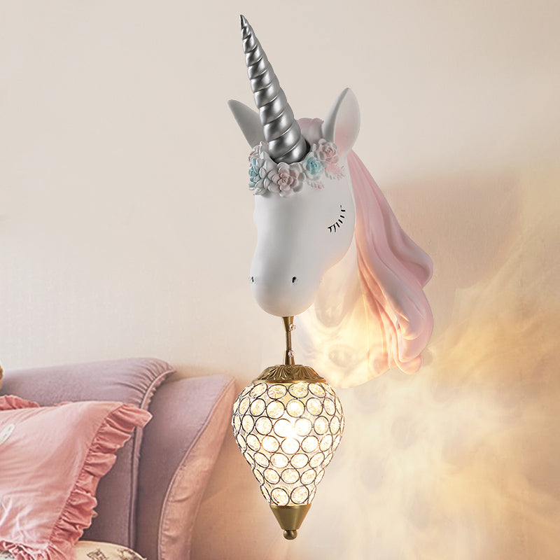 Applique murale licorne Eysa