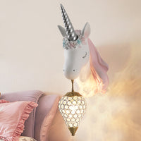 Applique murale licorne Eysa