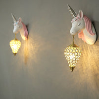 Applique murale licorne Eysa